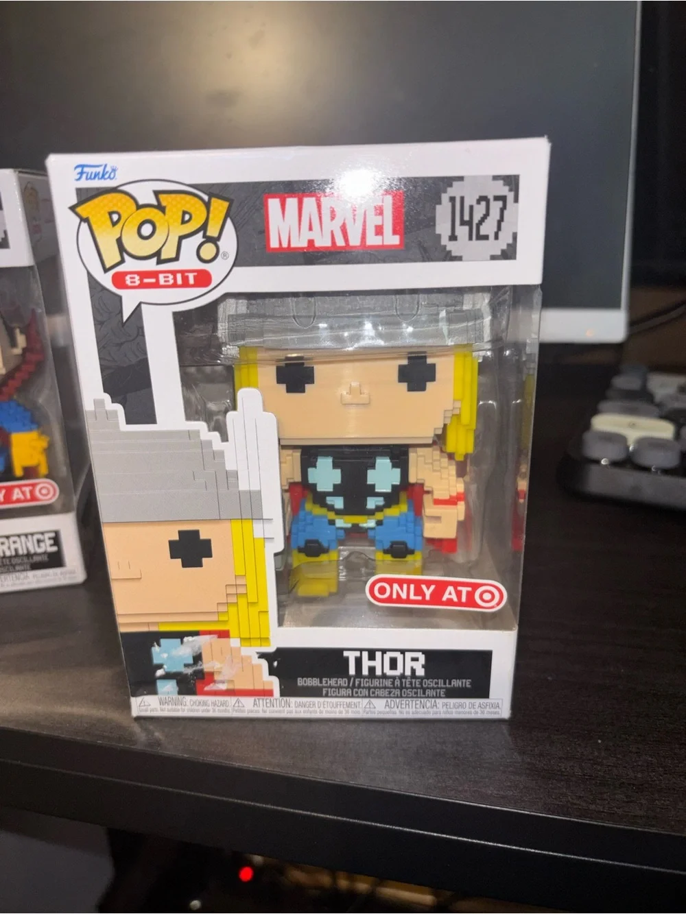 Funko 8-Bit Thor Vinyl Figure - Yellow, Blue, Red